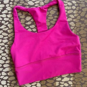 DYI ELEVATE FUCHSIA SPORTS BRA